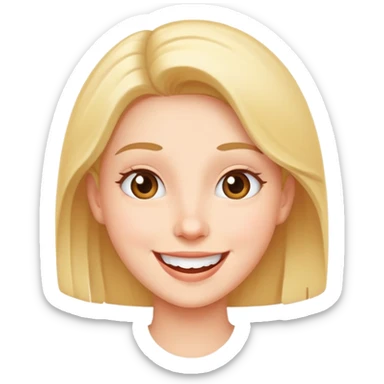 happy gnu cheerful expression sticker