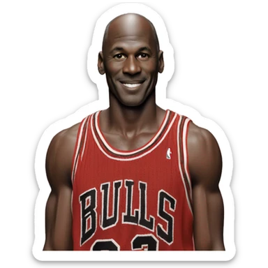 Michael jordan sticker