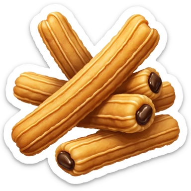 Churros, Spanish sticker