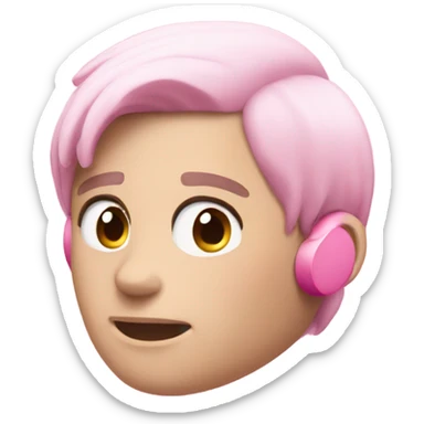 Fully pink AirPods Pro sticker