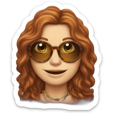 Janis Joplin sticker