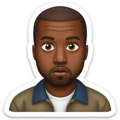 Kanye west sticker