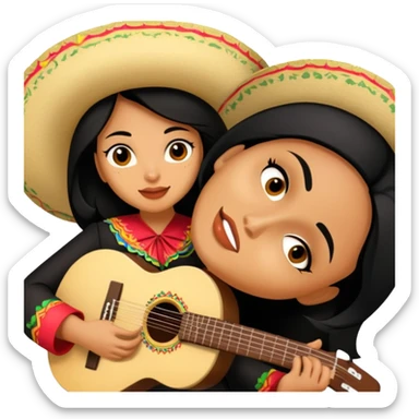 Mariachi Musician sticker