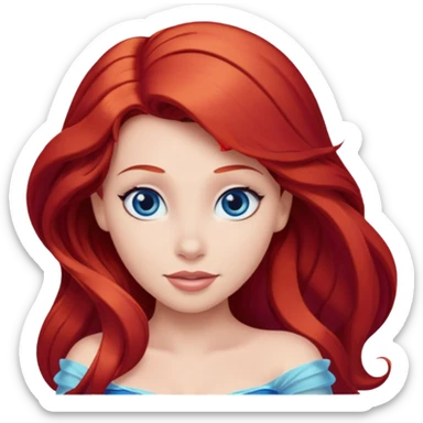 princess Ariel sticker