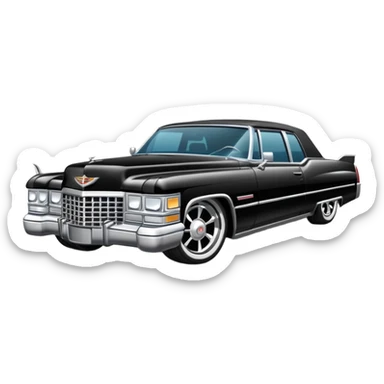 Cadillac slab sticker