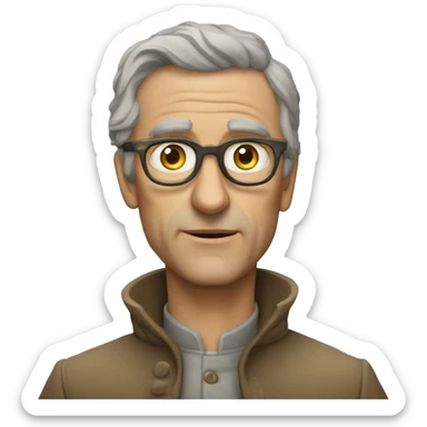 Norman thavaux avec un regard dragueur perturbant sticker