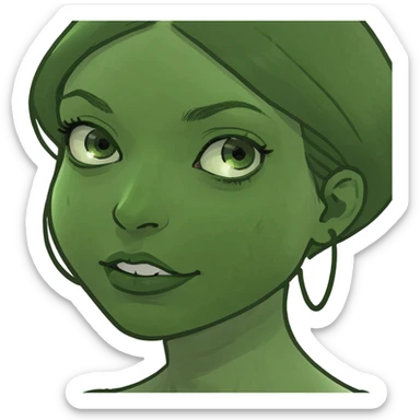 girl, sun is blazing, rest is boring emoji 18.1 sticker