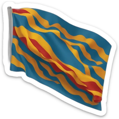 catalon flag sticker