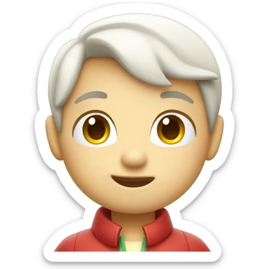 Apple sonny angel sticker