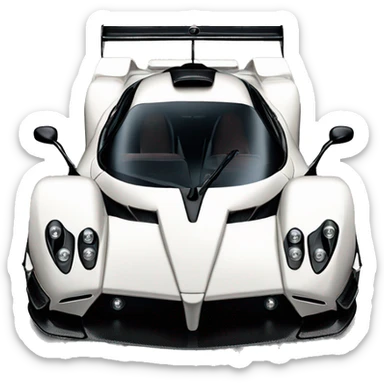 Pagani zonda  sticker