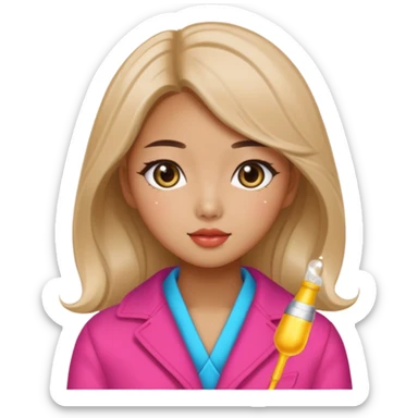 fashionably grily, designer, korean, bubbly sticker