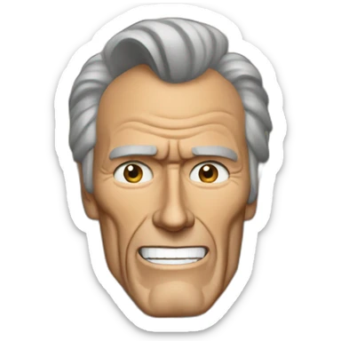 Clint Eastwood sticker