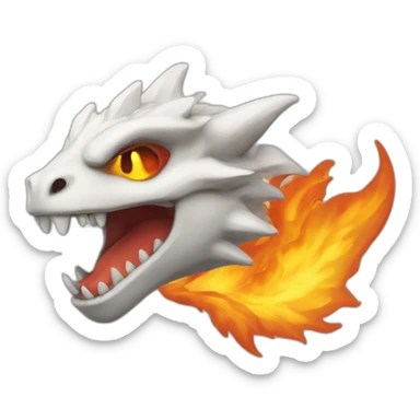 Dracaufeu racaille sticker