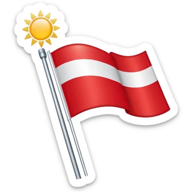 austria flag sticker