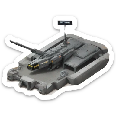 Starship troopers mobile infantry base sticker