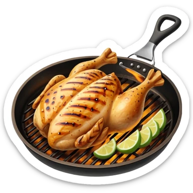 pechuga de pollo a la plancha sticker