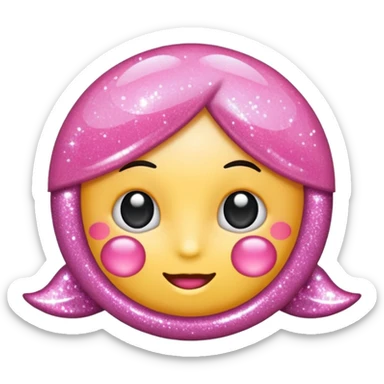 Vorrei dei emoji easthetic rosa sticker
