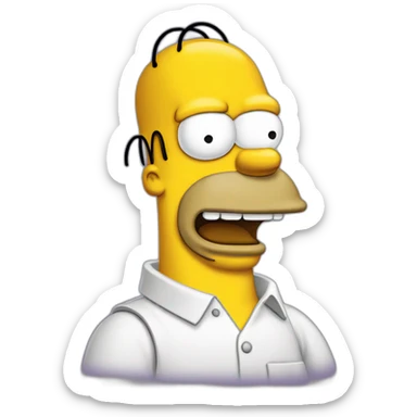 homer-simpson-doh sticker
