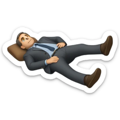 steve carell laying down, ABSOLUTELY NO SHOES, soles of feet towards camera sticker