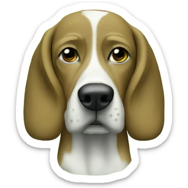 Snoop dog with weed symbols around him sticker