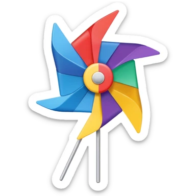 Pinwheel  sticker