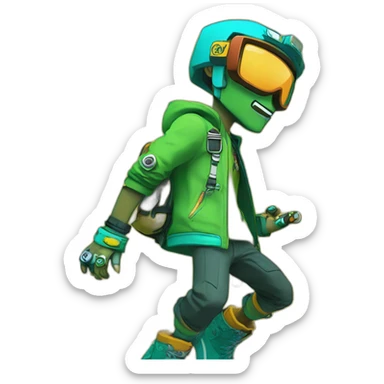 Beat Jet Set Radio sticker