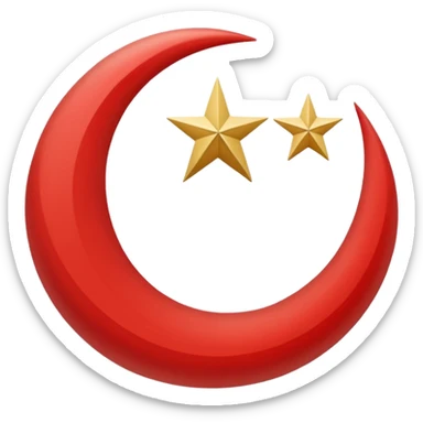Sadece doğu Türkistan bayrağı çiz sticker