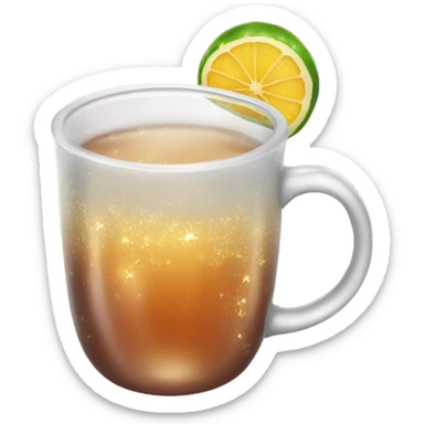 magic sparkling tea  sticker