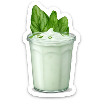 Tzatziki sauce sticker