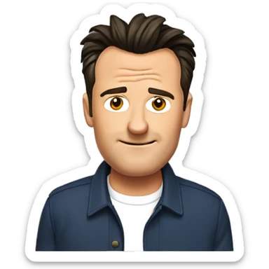 Chandler bing  sticker