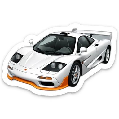 mclaren f1 car sticker