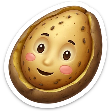 Potato sticker