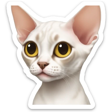 Devon Rex wait sticker