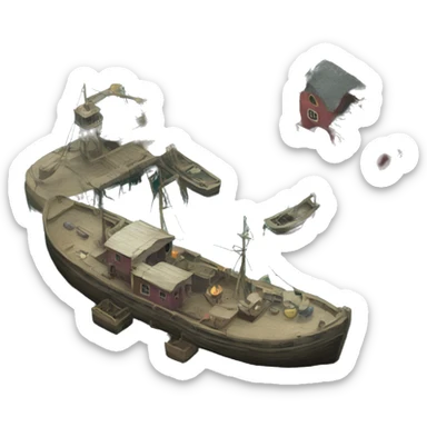 Ghastly Harbour sticker