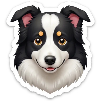 Border collie sticker