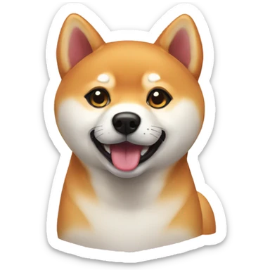 shiba inu sticker