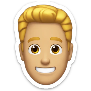 Jhonny Bravo sticker