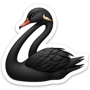 Cisne negro sticker