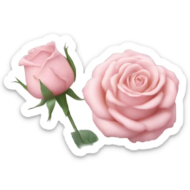 Cœur pastel rose sticker