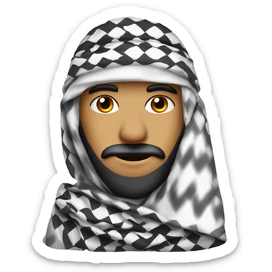 Keffiyeh sticker