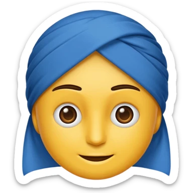  Mavi tık emojisi sticker