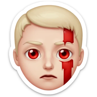 EYEs DISEASE sticker