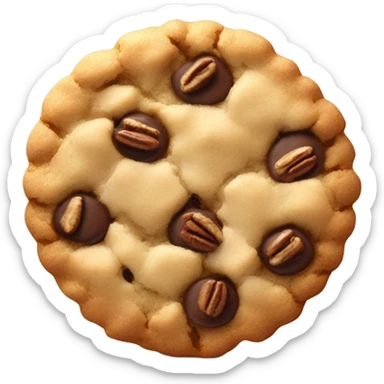 Crumble cookie sticker