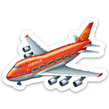 Air India b747 old with gears sticker