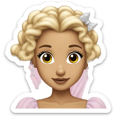 ariana grande as glinda sticker