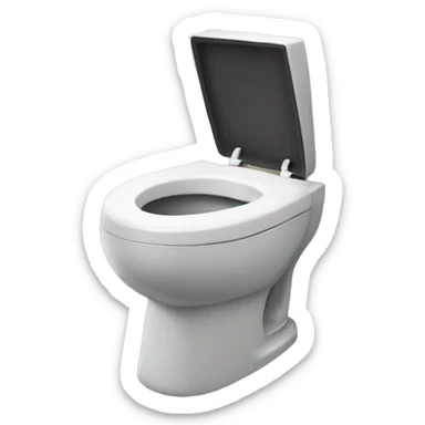 Skibiti toilet with a text box above its head saying “sigma rizz” sticker