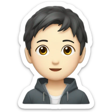 Hoshino Ai from oshi no ko sticker