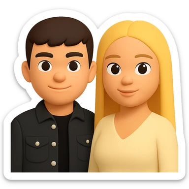 Slightly increase the volume of the upper body of the girl and turn her to face forward. The style should resemble Microsoft style 3D fluent emojis. Keep the background transparent. sticker