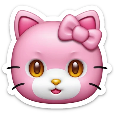 Hello kitty emojis sticker