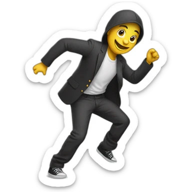 Chuky bailando gracioso sticker